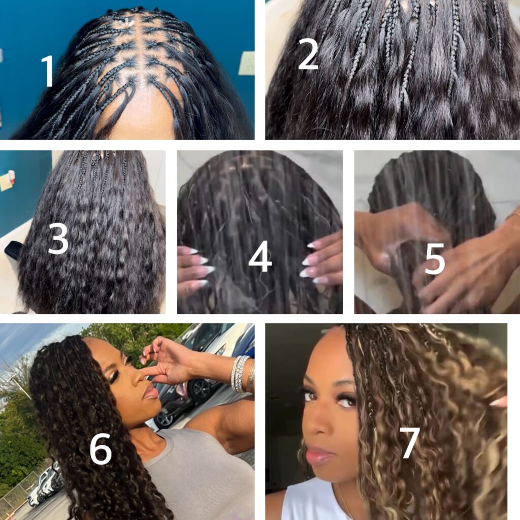 AMBER BOHO KNOTLESS BRAID